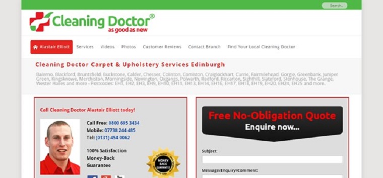 Best Carpet Cleaning Edinburgh | Cleaning Doctor Edinburgh