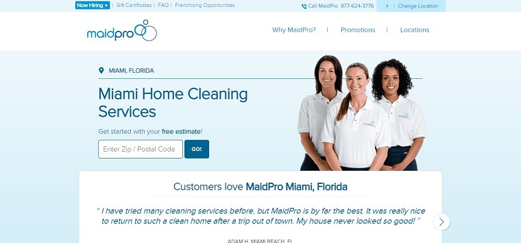 Best Cleaning Services Miami | MaidPro Miami