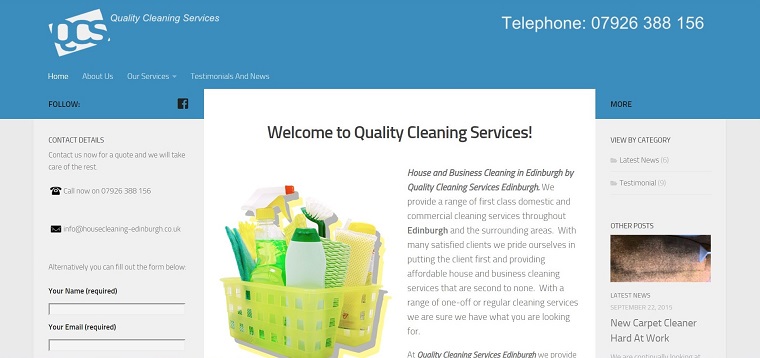 Best Carpet Cleaning Edinburgh | Quality Cleaning Services