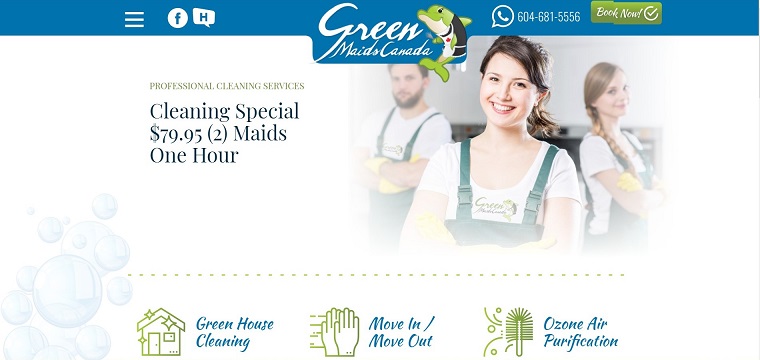 Best Cleaning Services Vancouver | Green Maids Canada