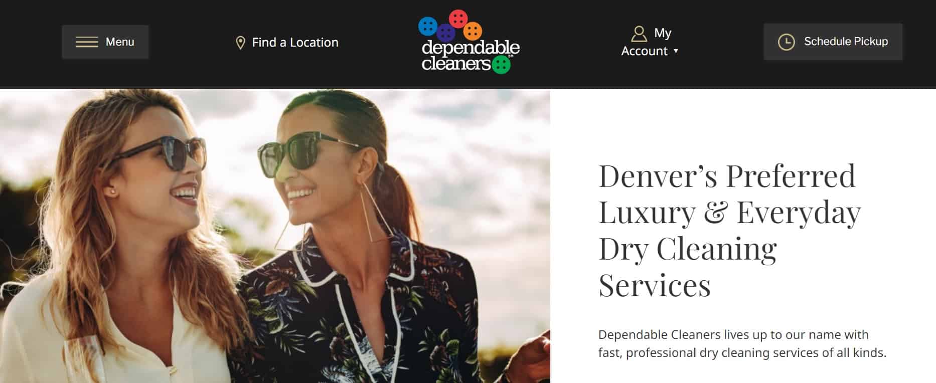 Dependable Cleaners Homepage