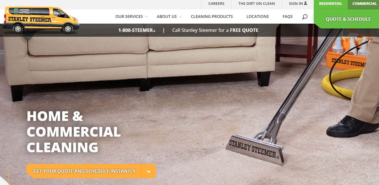 Stanley Steemer - Best Options for Carpet Cleaners in Nashville