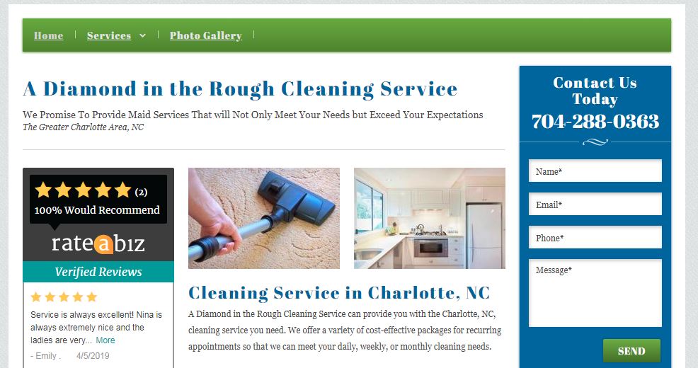 A Diamond in the Rough Cleaning Service - Best Options for Carpet Cleaning in Charlotte, North Carolina