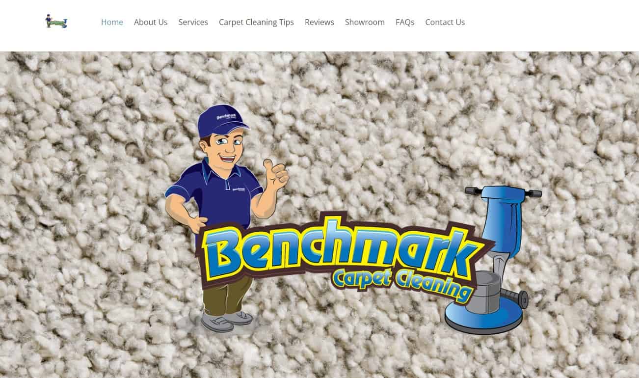 Benchmark Carpet Cleaning Homepage