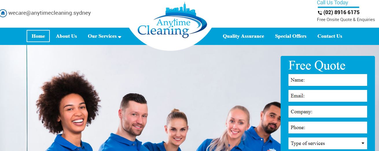 Best Options for Office Cleaning in Sydney - Anytime Cleaning Services Sydney