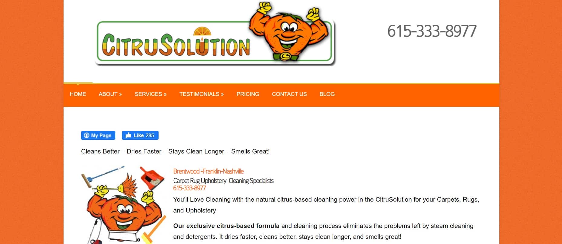 CitruSolution Homepage