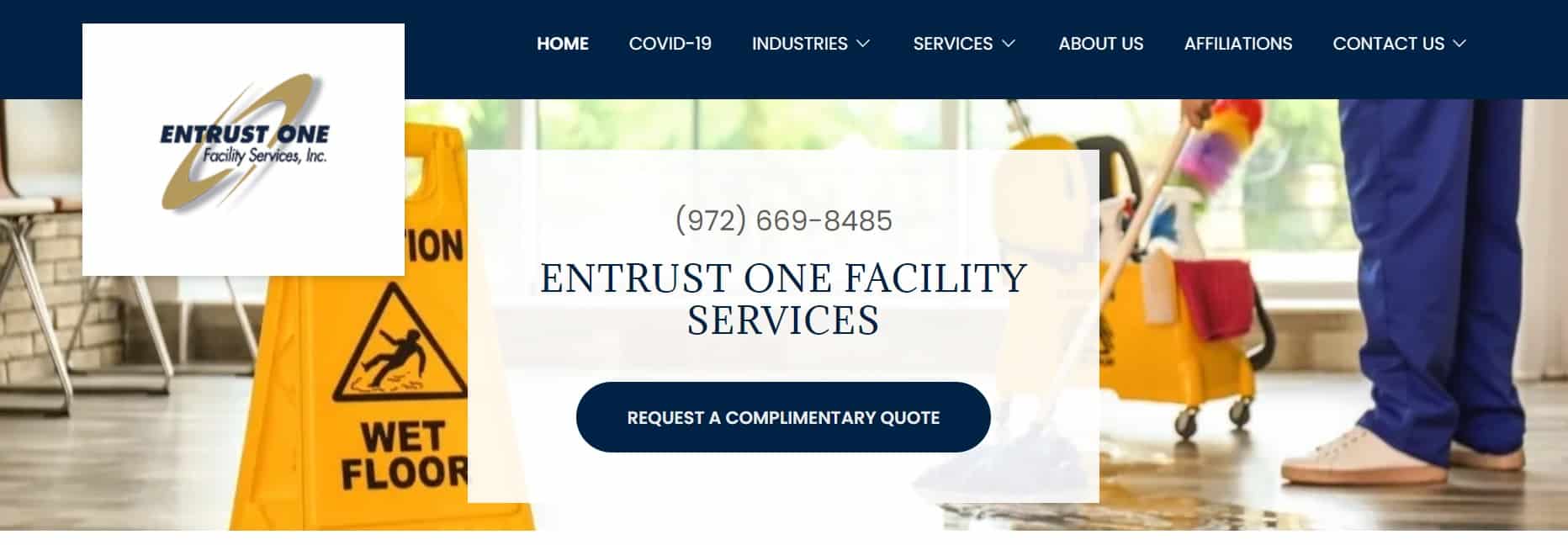 Entrust One Homepage