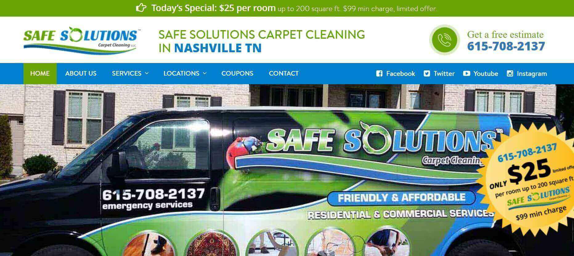 Safe Solutions Carpet Cleaning Nashville Tn Homepage