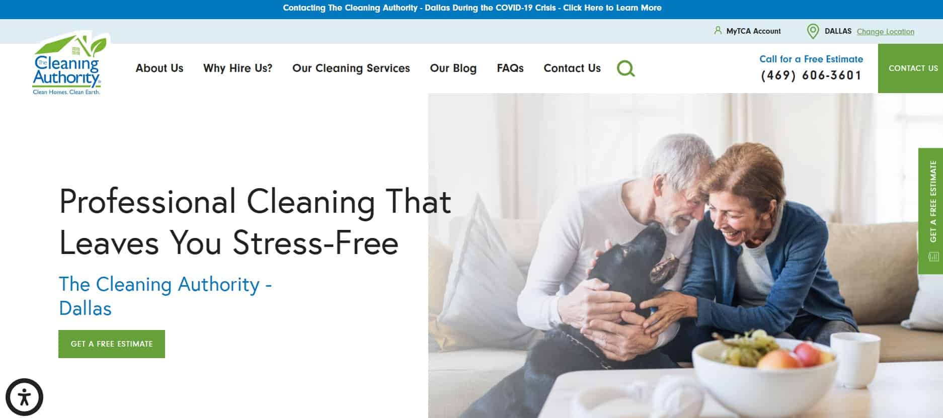 The Cleaning Authority Homepage