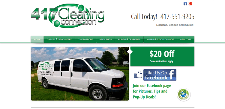 417 Cleaning Connection Homepage