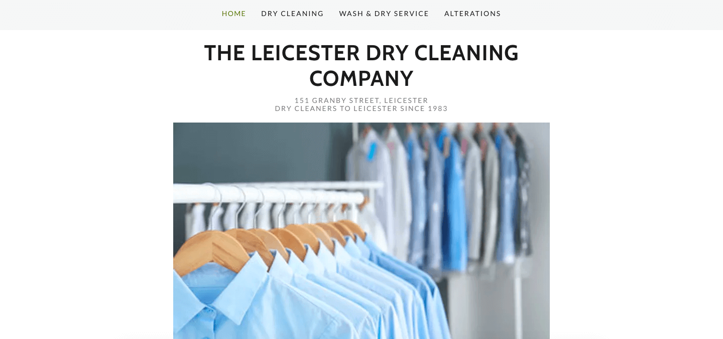 Dry Cleaner Leicester | 1