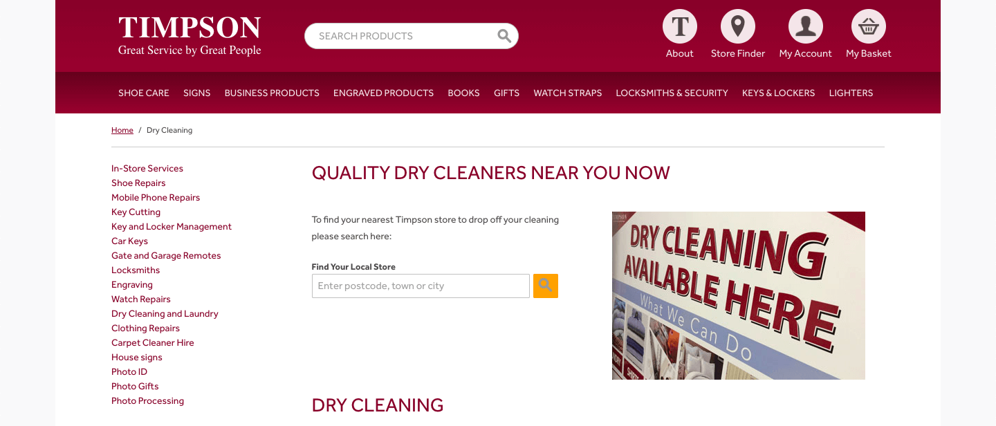 Dry Cleaner Leicester | 2