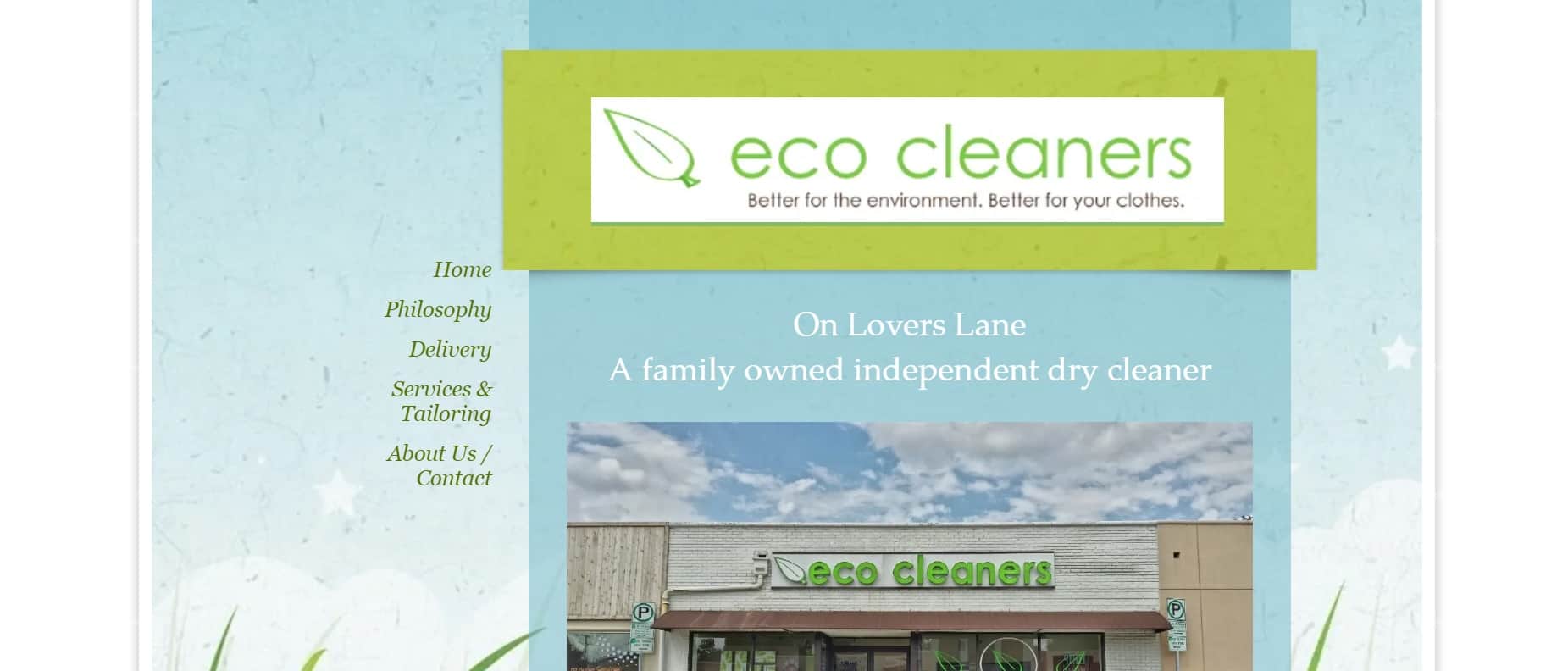 Eco Cleaners Homepage