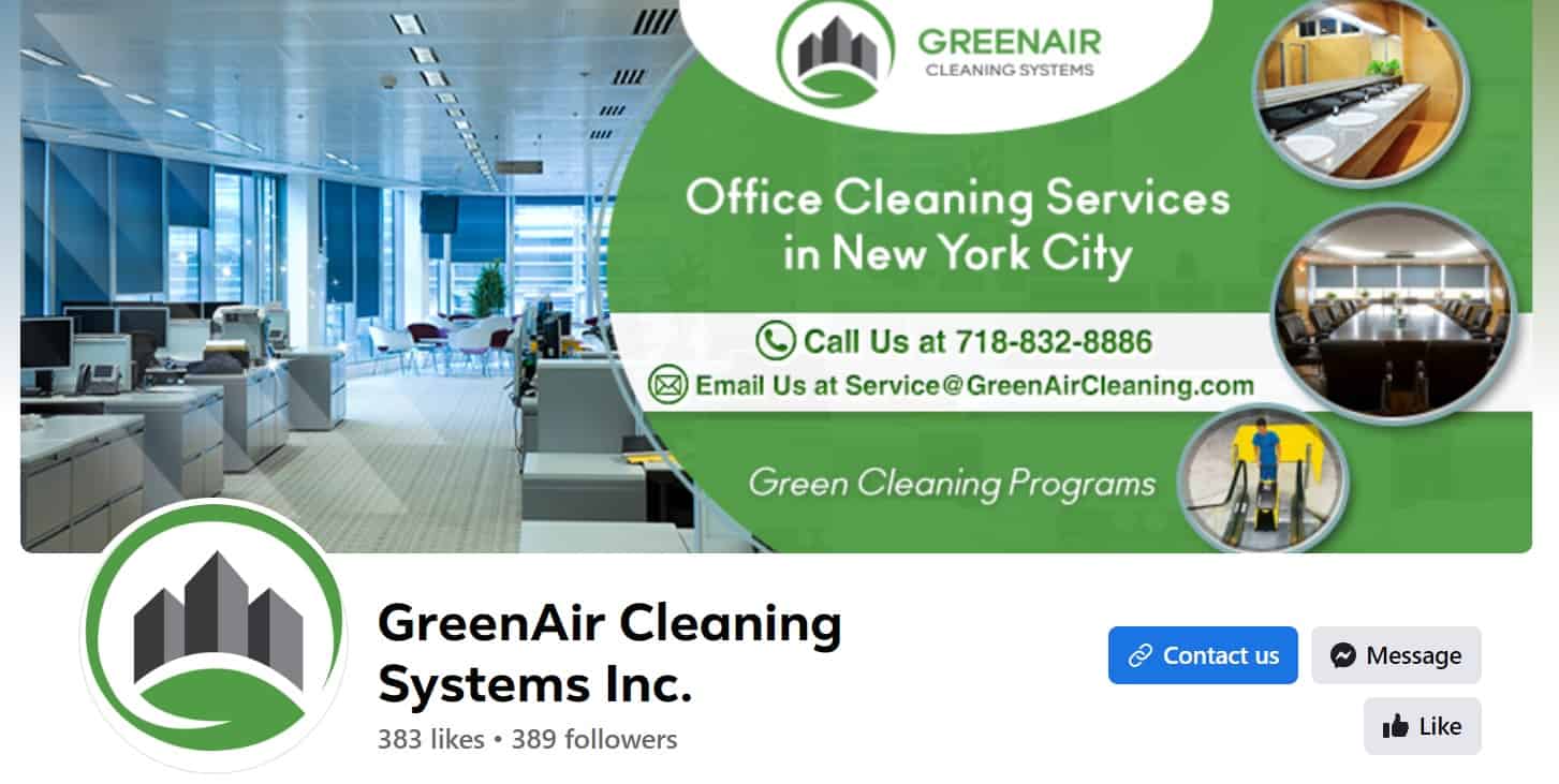 GreenAir Cleaning Systems Homepage