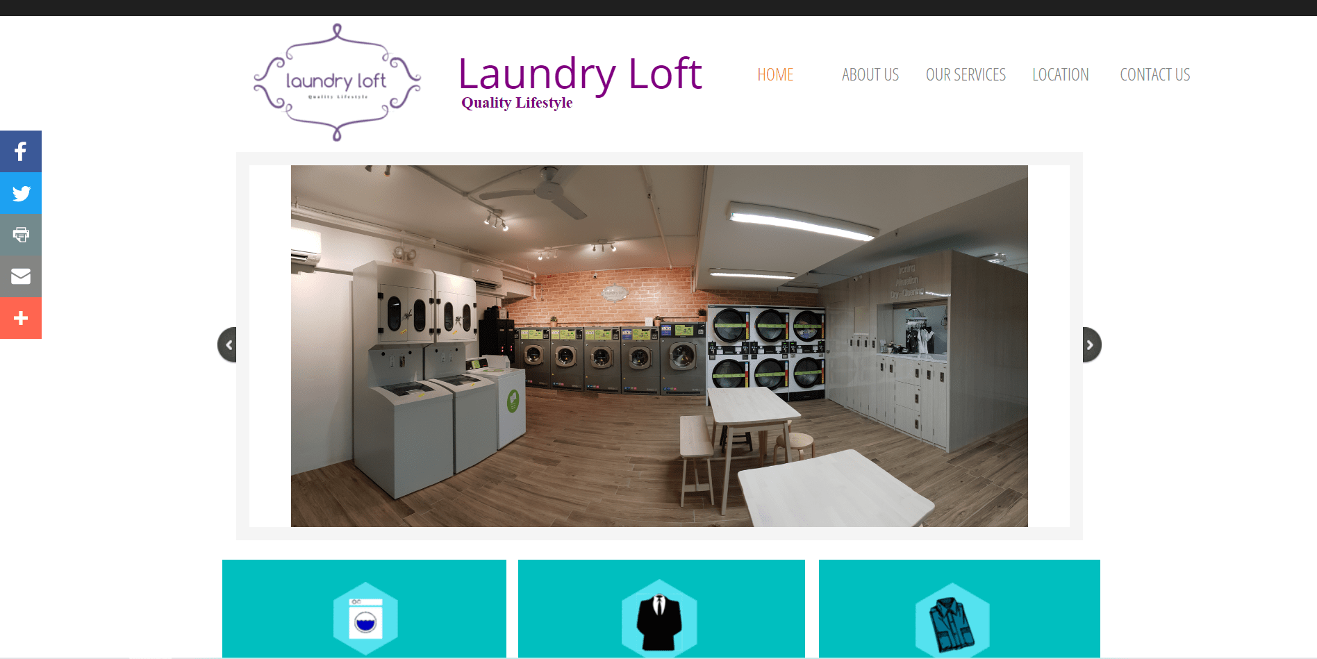 Laundry Loft's Homepage