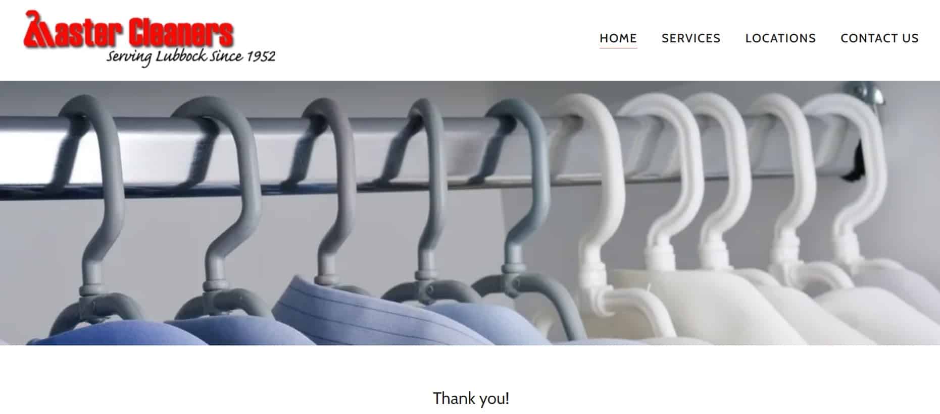 Master Cleaners Homepage