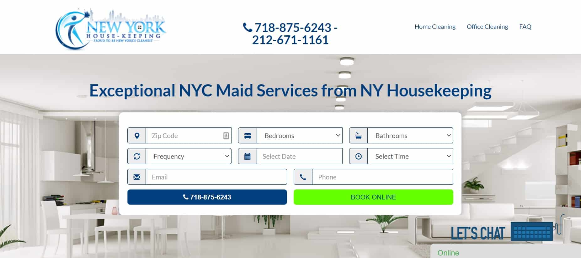 New York Housekeeping Homepage