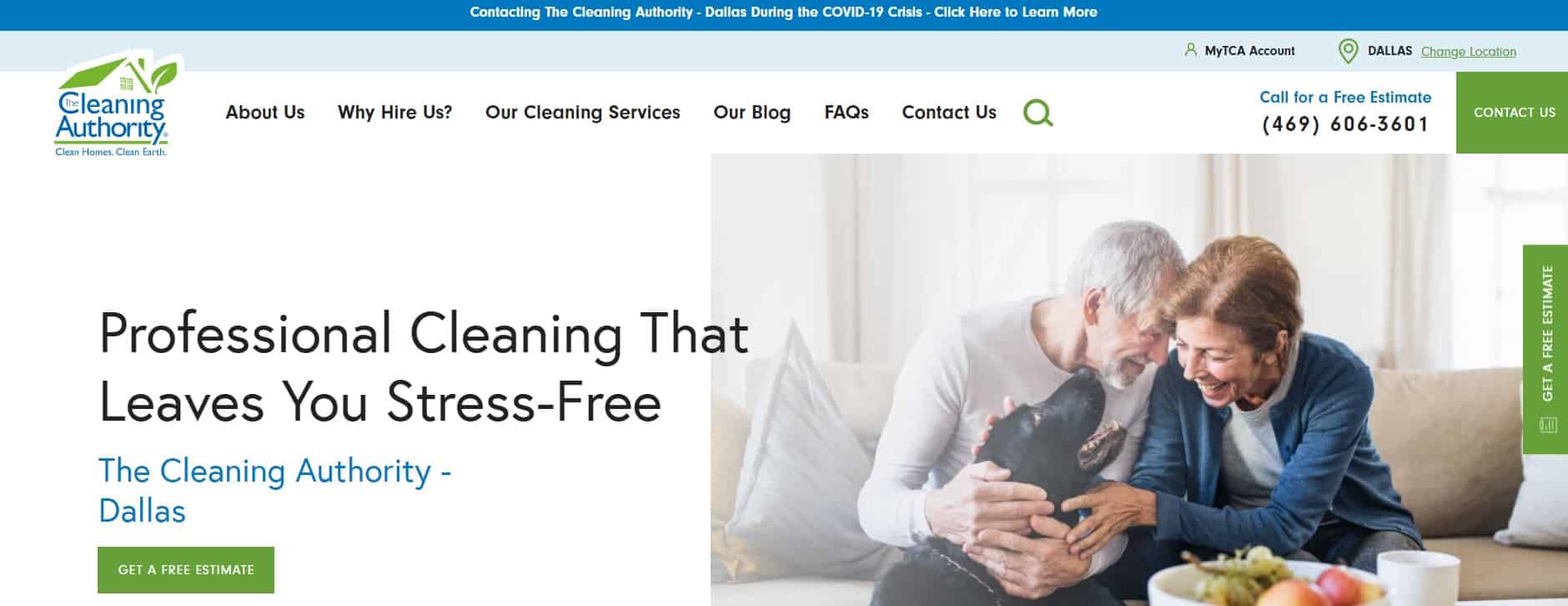 The Cleaning Authority Homepage