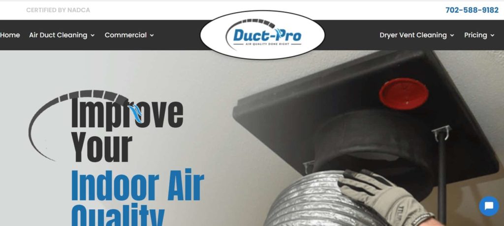 Duct-Pro Homepage