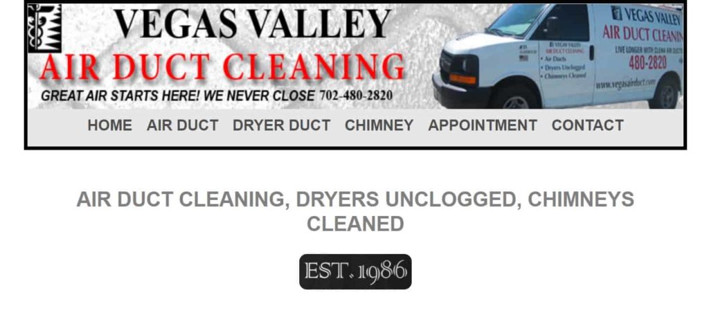 Vegas Valley Air Duct's Homepage