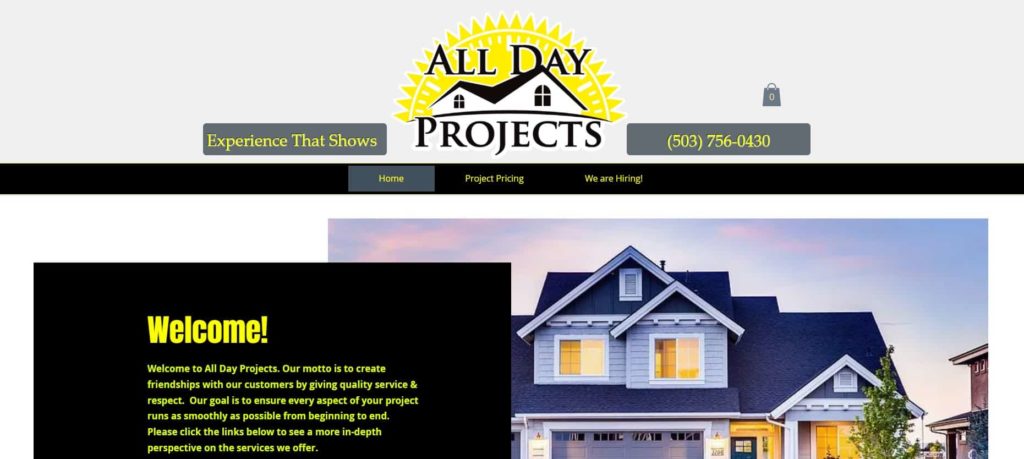 All Day Projects Homepage