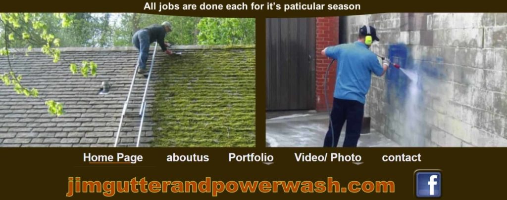 Jim Gutter and Powerwash Homepage