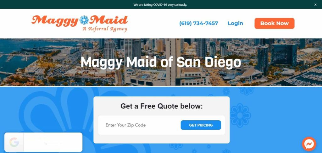 Maggy Maid of San Diego's Homepage