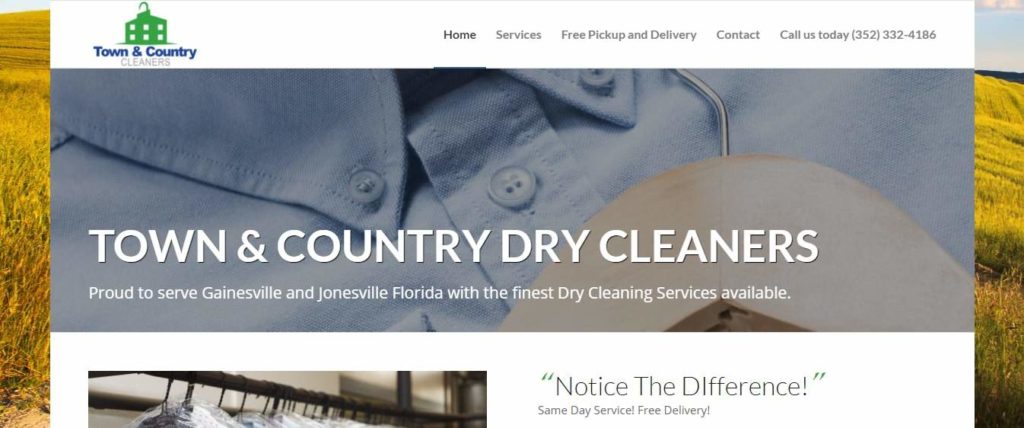 Town & Country Dry Cleaners' Homepage