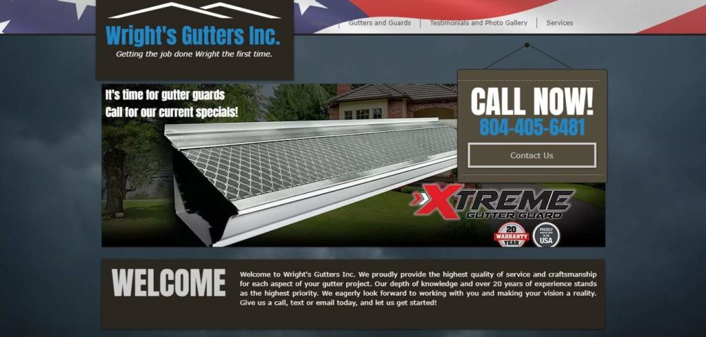 Wright's Gutters' Homepage