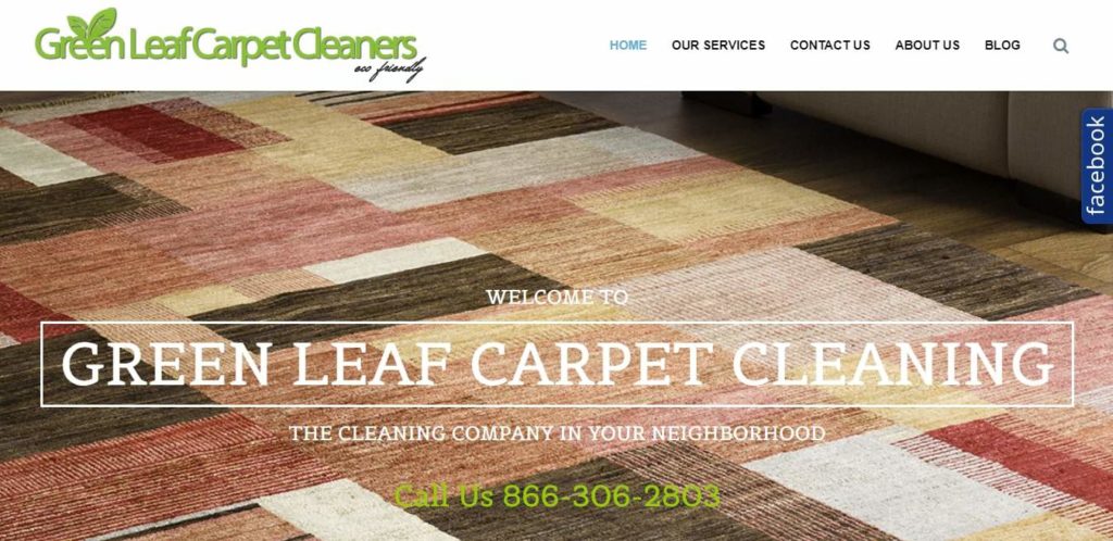 Green Leaf Carpet And Upholstery Cleaning's Homepage