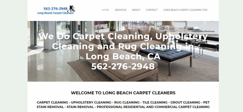 Long Beach Carpet Cleaners' Homepage