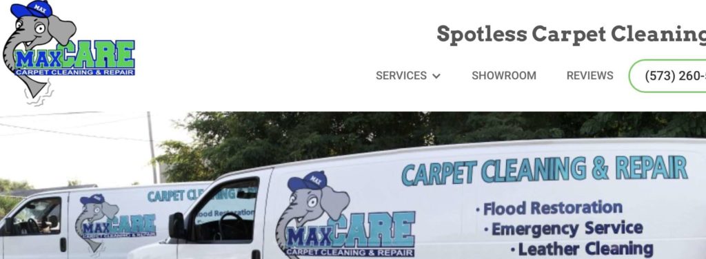 MaxCare Carpet Cleaning & Repair's Homepage