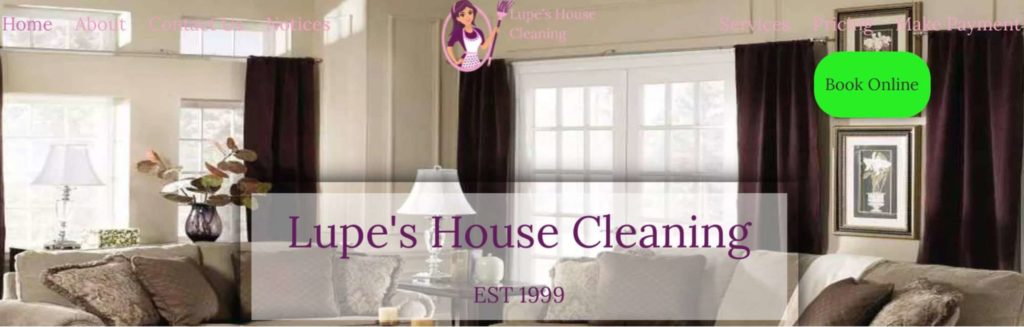 Lupe’s House Cleaning's Homepage