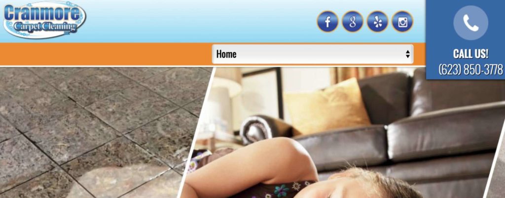 Cranmore Carpet Cleaning LLC's Homepage