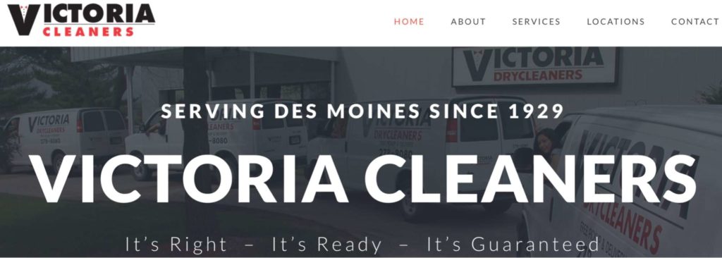 Victoria Cleaners' Homepage