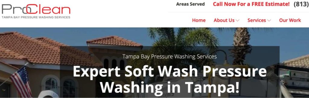 ProClean Tampa Bay's Homepage