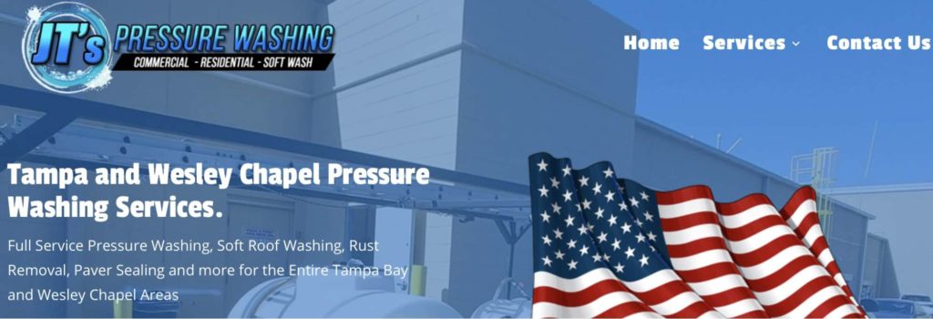 JT’s Pressure Washing's Homepage