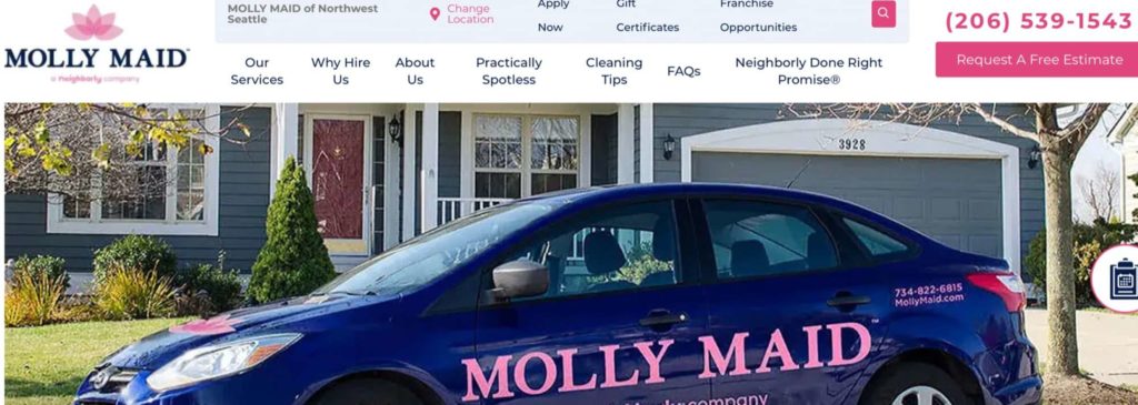 Molly Maid of Northwest Seattle's Homepage