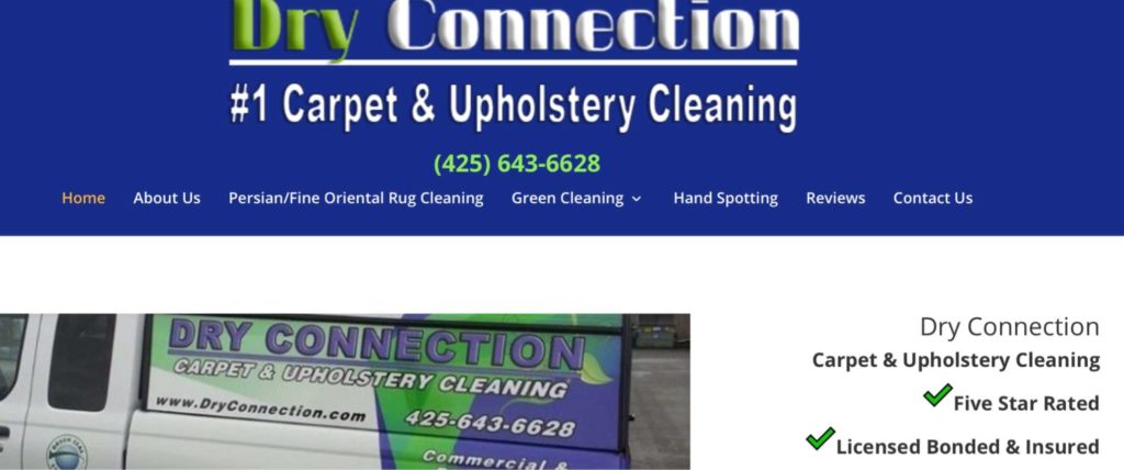 Dry Connection Carpet Cleaning's Homepage