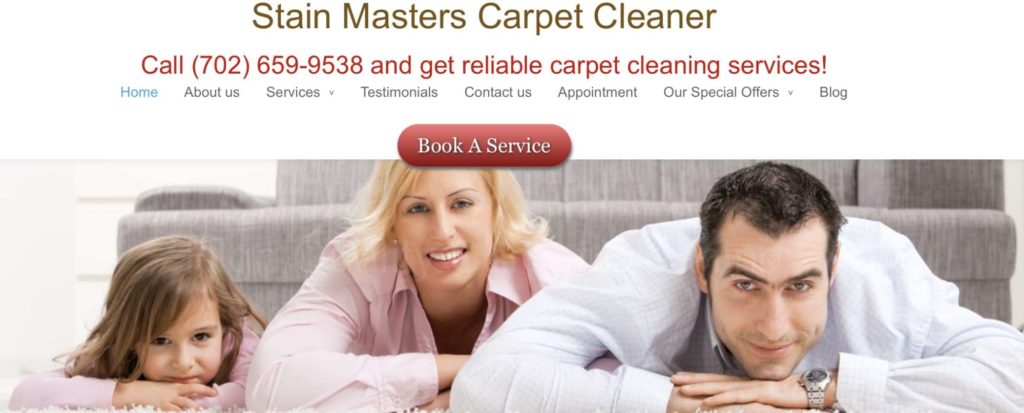 Stain Masters Carpet Cleaner's Homepage