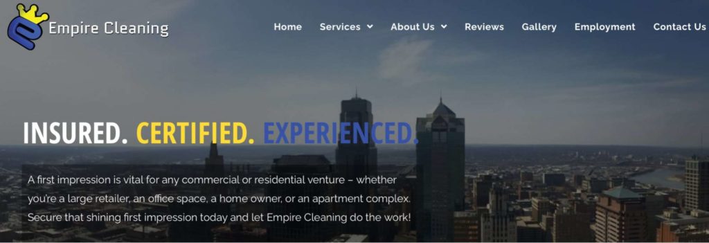 Empire Cleaning's Homepage