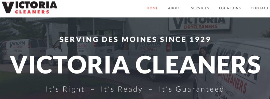 Victoria Cleaners' Homepage