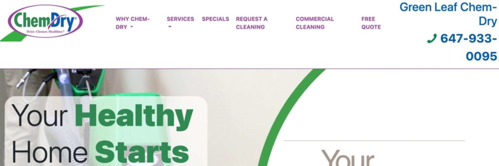 Green Leaf ChemDry's Homepage