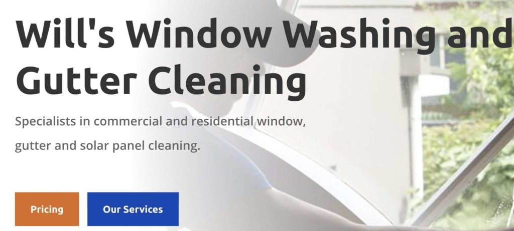 Will’s Window Washing & Gutter Cleaning's Homepage