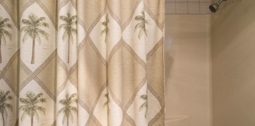 How do I clean my fabric shower curtain