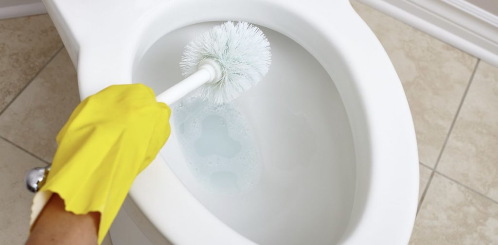 How often should I clean my toilet