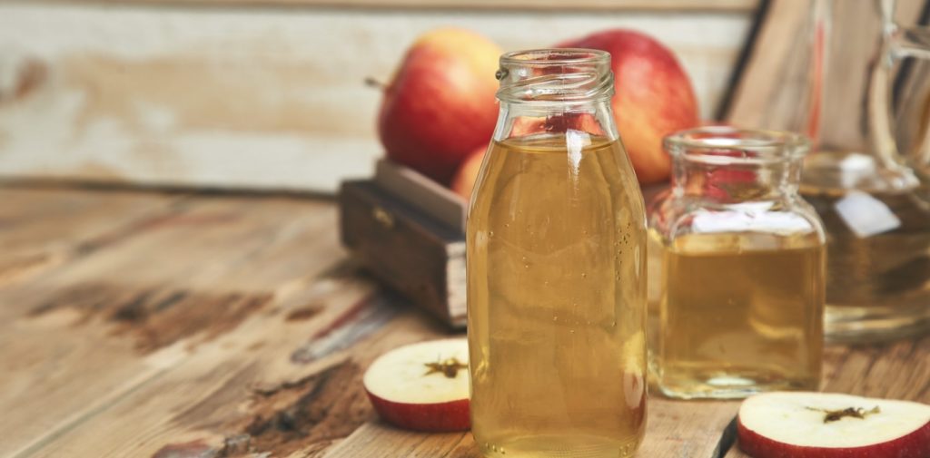 Vinegar melts away hard mirror stains and grime