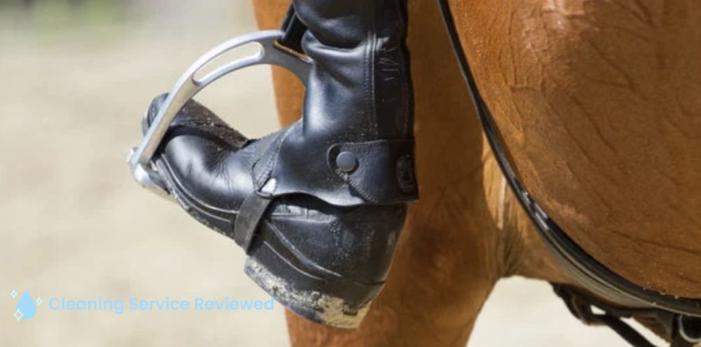 How do I tackle certain stains on my leather boots